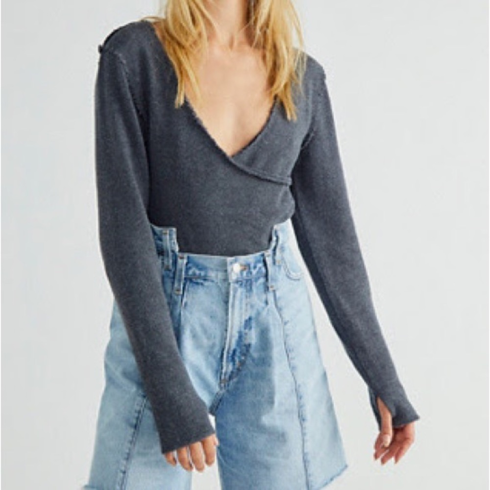 Free People Long Sleeve Tee
